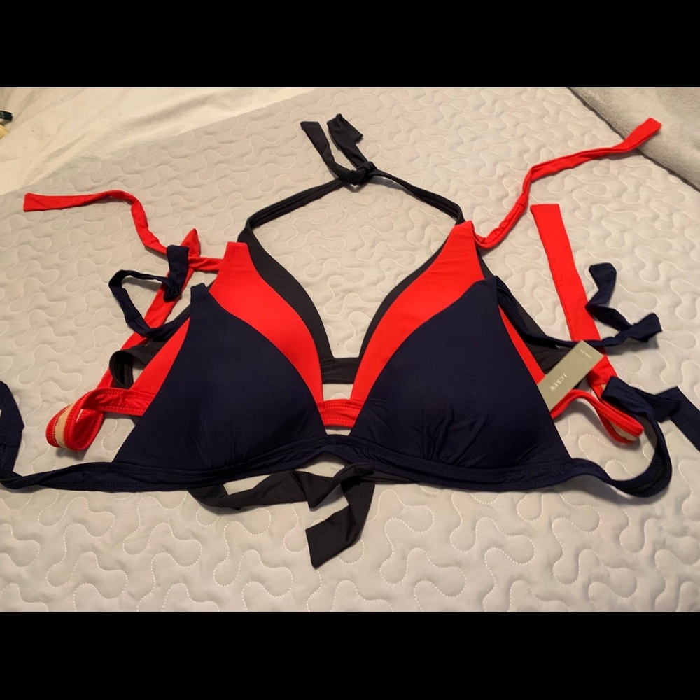 J. Crew Bikini tops